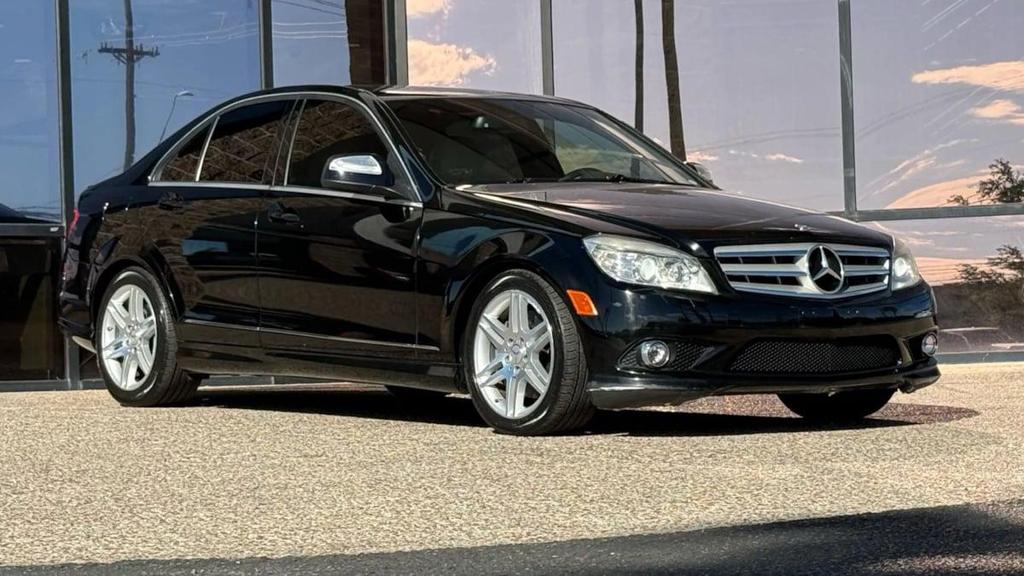 used 2009 Mercedes-Benz C-Class car, priced at $7,990