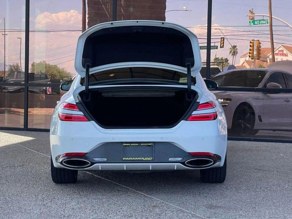 used 2022 Genesis G70 car, priced at $25,990