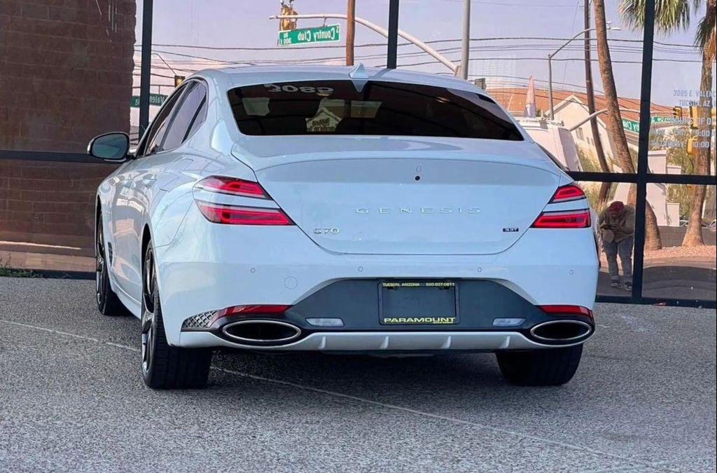 used 2022 Genesis G70 car, priced at $25,990