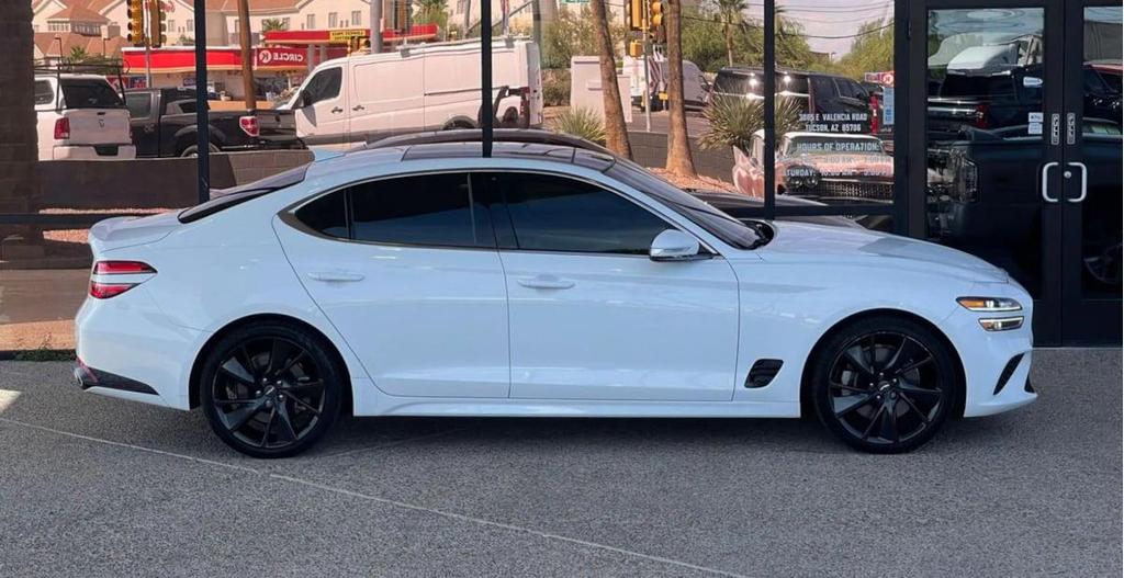 used 2022 Genesis G70 car, priced at $25,990