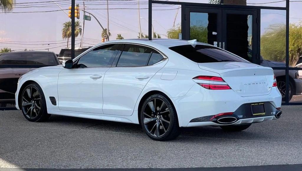 used 2022 Genesis G70 car, priced at $25,990