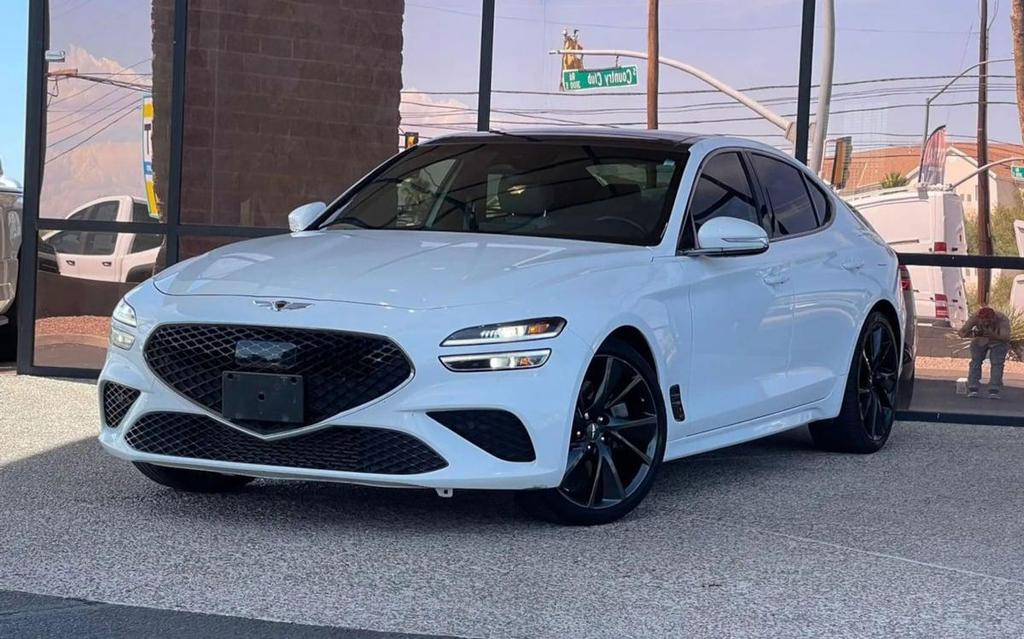 used 2022 Genesis G70 car, priced at $25,990