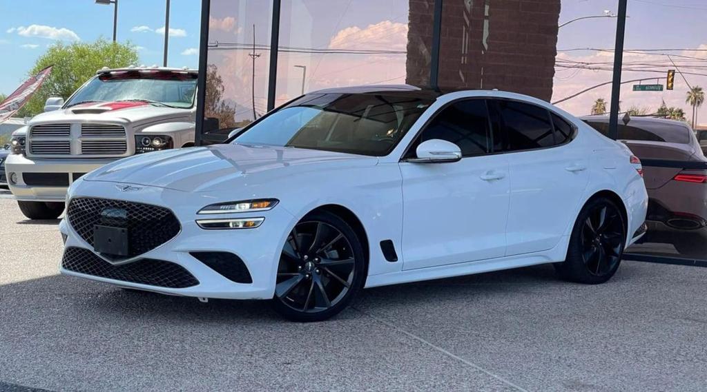 used 2022 Genesis G70 car, priced at $25,990