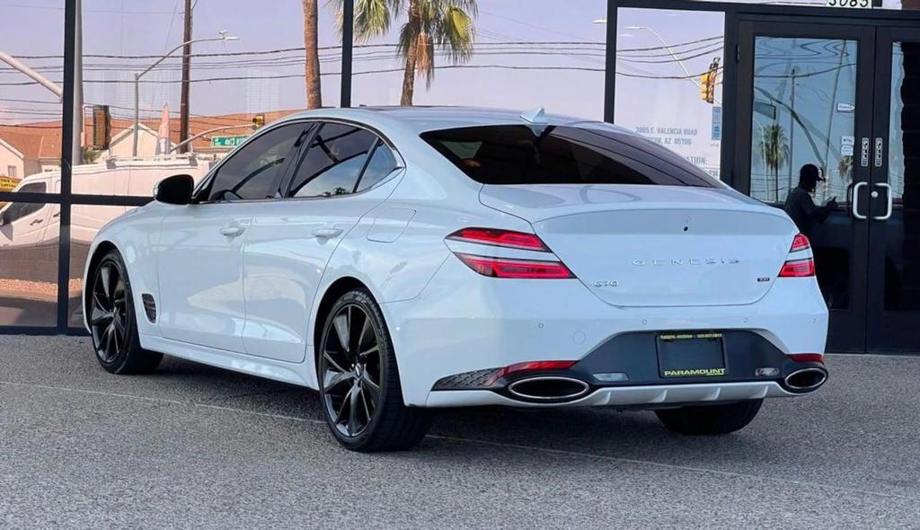 used 2022 Genesis G70 car, priced at $25,990