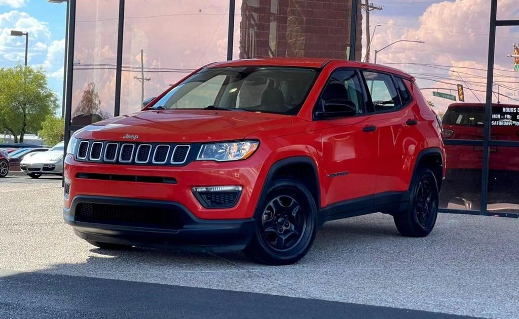 used 2018 Jeep Compass car, priced at $7,990