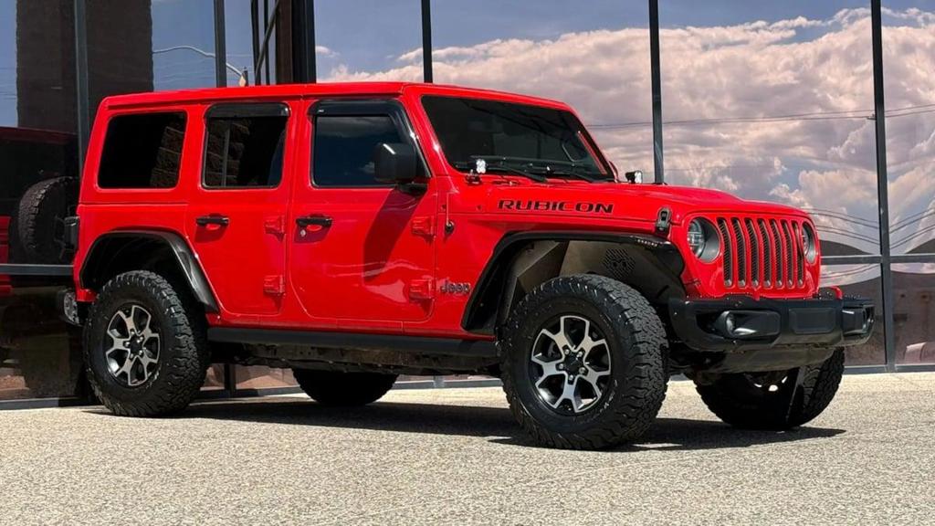 used 2020 Jeep Wrangler Unlimited car, priced at $27,990