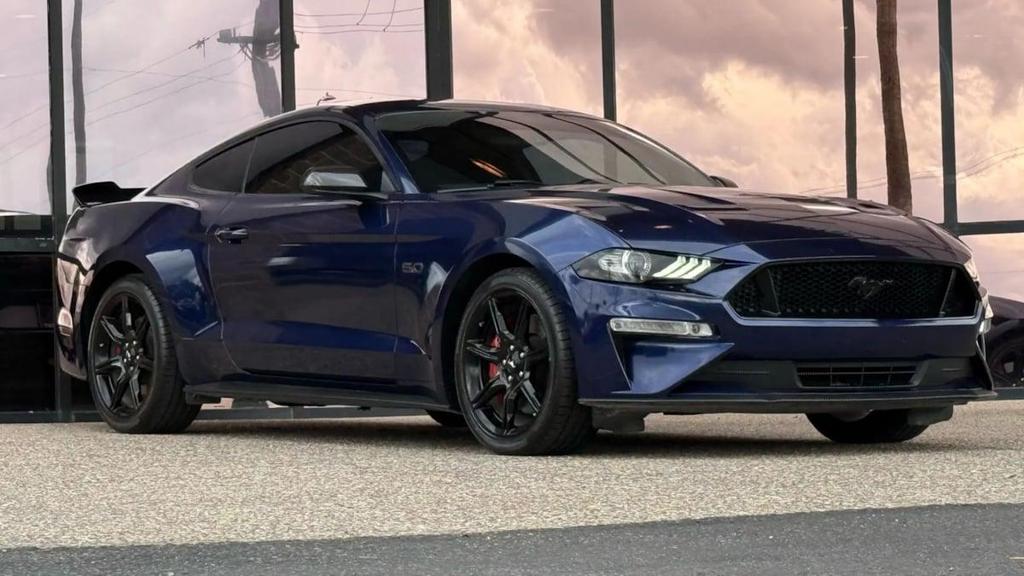used 2018 Ford Mustang car, priced at $22,990