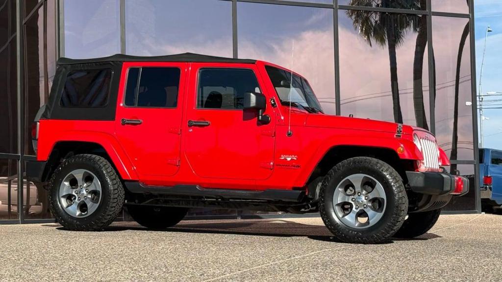 used 2018 Jeep Wrangler JK Unlimited car, priced at $17,990