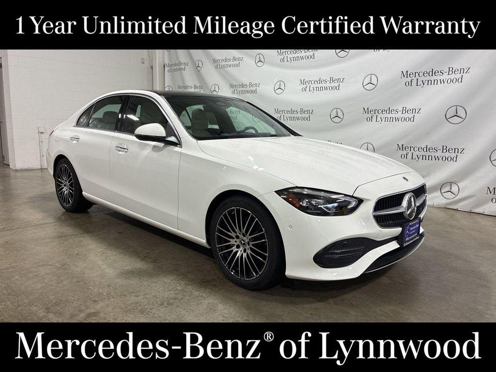 used 2025 Mercedes-Benz C-Class car, priced at $43,495