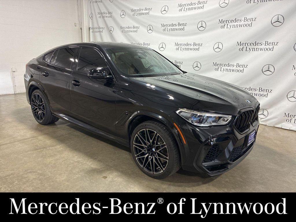 used 2021 BMW X6 M car, priced at $65,500