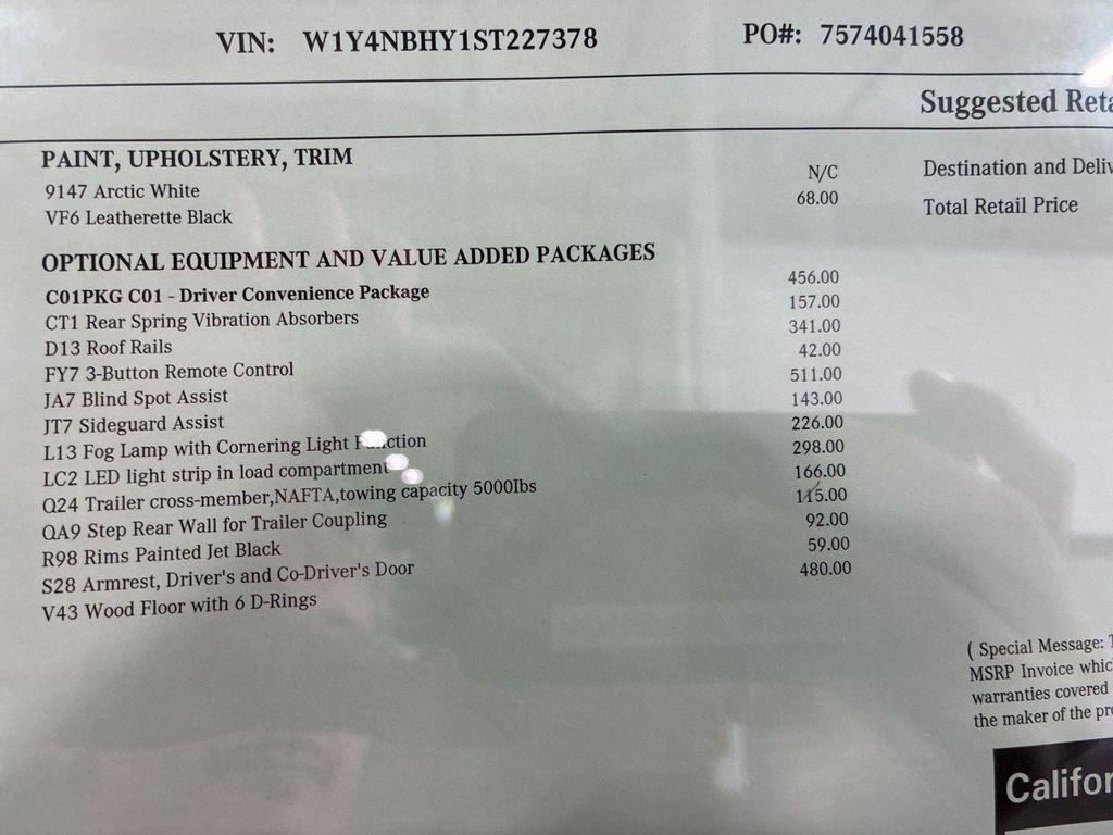 new 2025 Mercedes-Benz Sprinter 2500 car, priced at $59,129