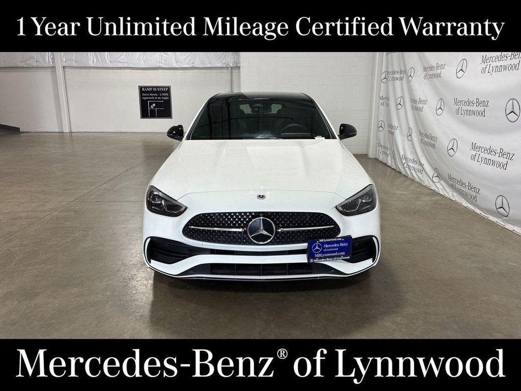 used 2023 Mercedes-Benz C-Class car, priced at $38,998