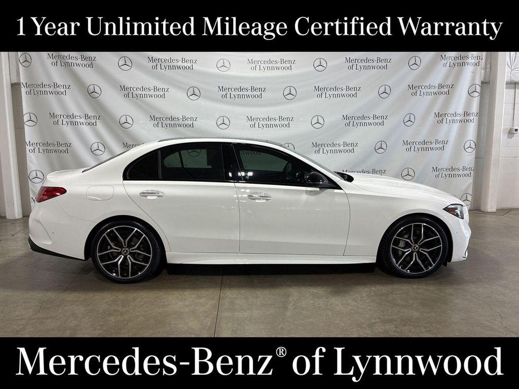 used 2023 Mercedes-Benz C-Class car, priced at $38,998