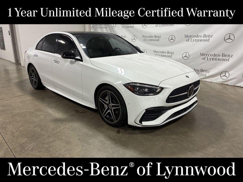 used 2024 Mercedes-Benz C-Class car, priced at $40,995