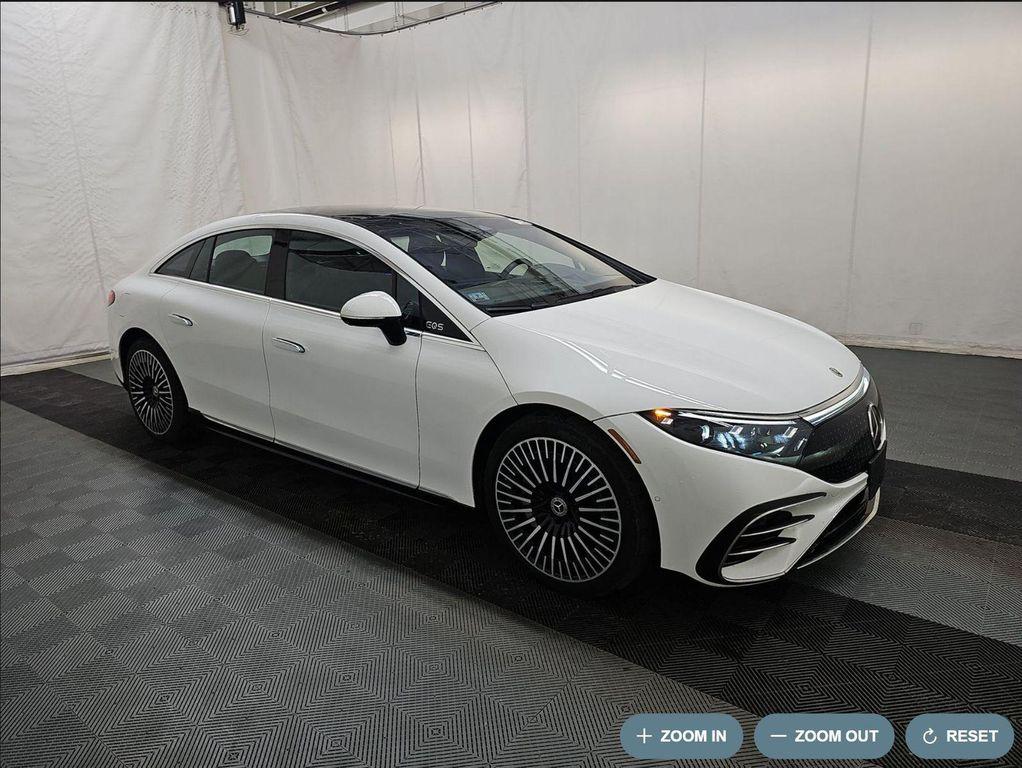 used 2023 Mercedes-Benz EQS 580 car, priced at $56,995