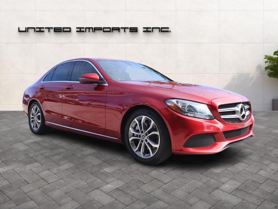 used 2018 Mercedes-Benz C-Class car, priced at $14,980