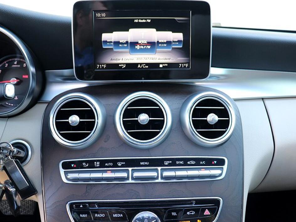 used 2018 Mercedes-Benz C-Class car, priced at $14,980