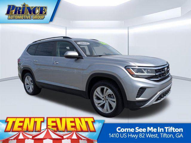 used 2022 Volkswagen Atlas car, priced at $24,879