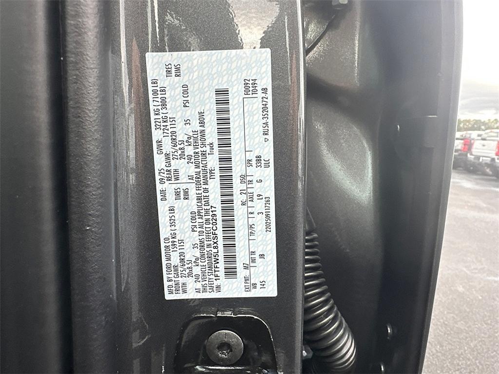 new 2025 Ford F-150 car, priced at $64,640