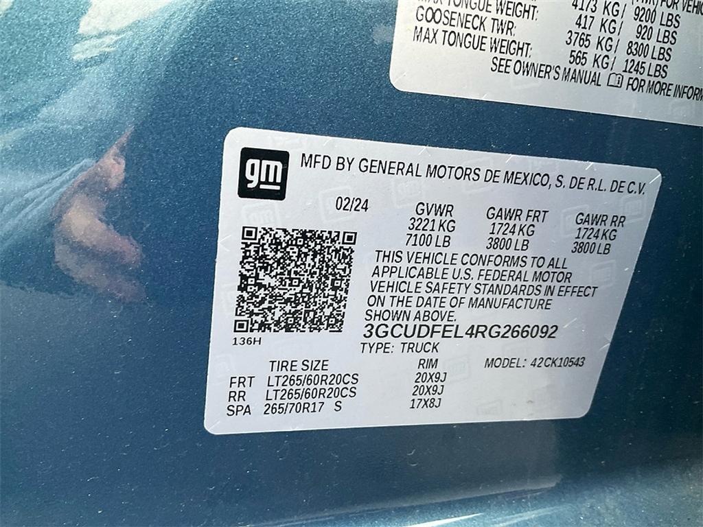 used 2024 Chevrolet Silverado 1500 car, priced at $50,056