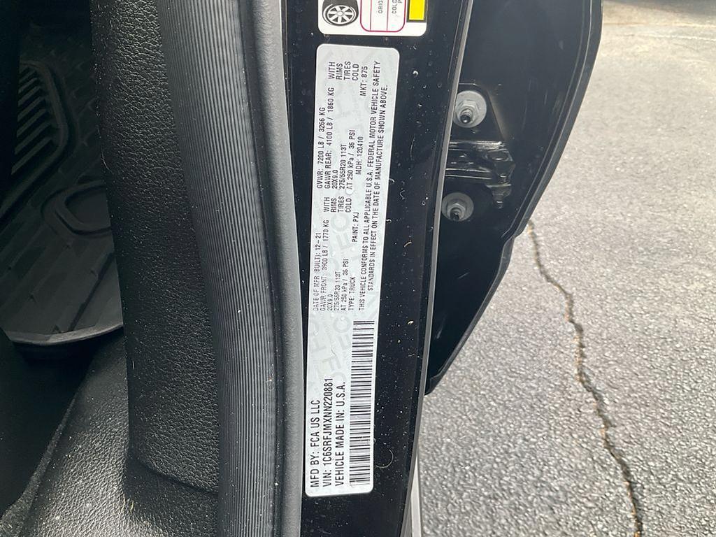 used 2022 Ram 1500 car, priced at $40,588