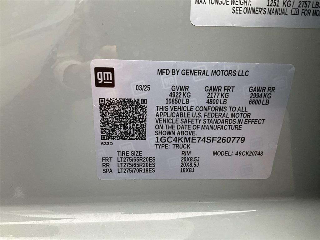 used 2025 Chevrolet Silverado 2500 car, priced at $51,256