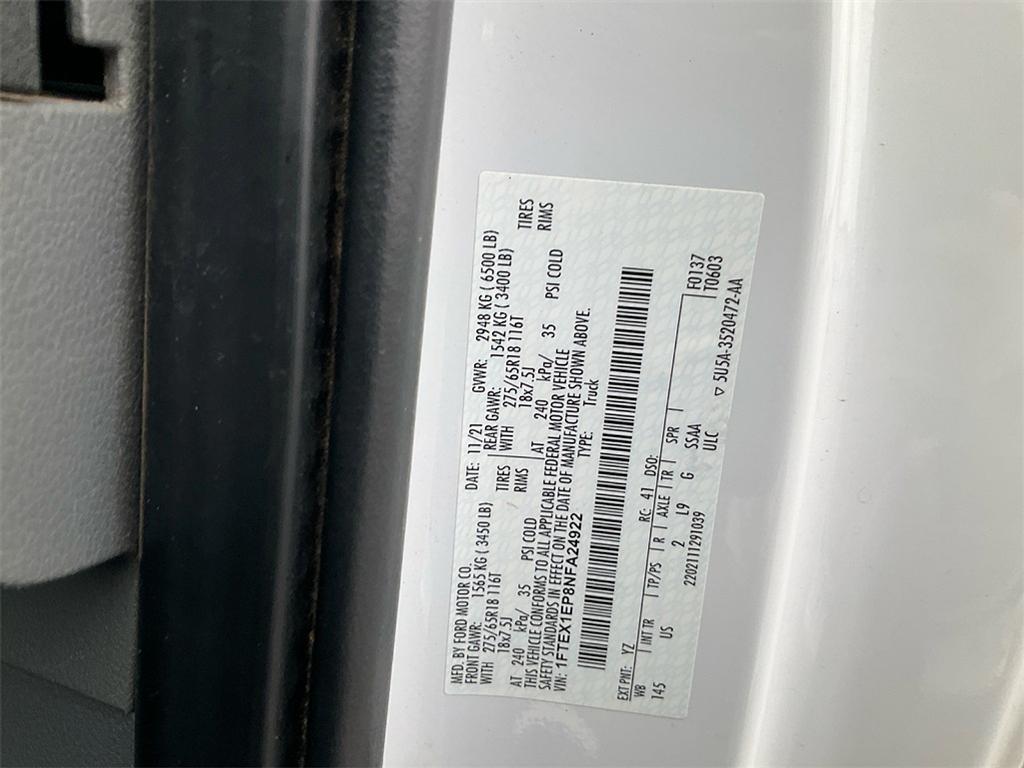 used 2022 Ford F-150 car, priced at $21,989