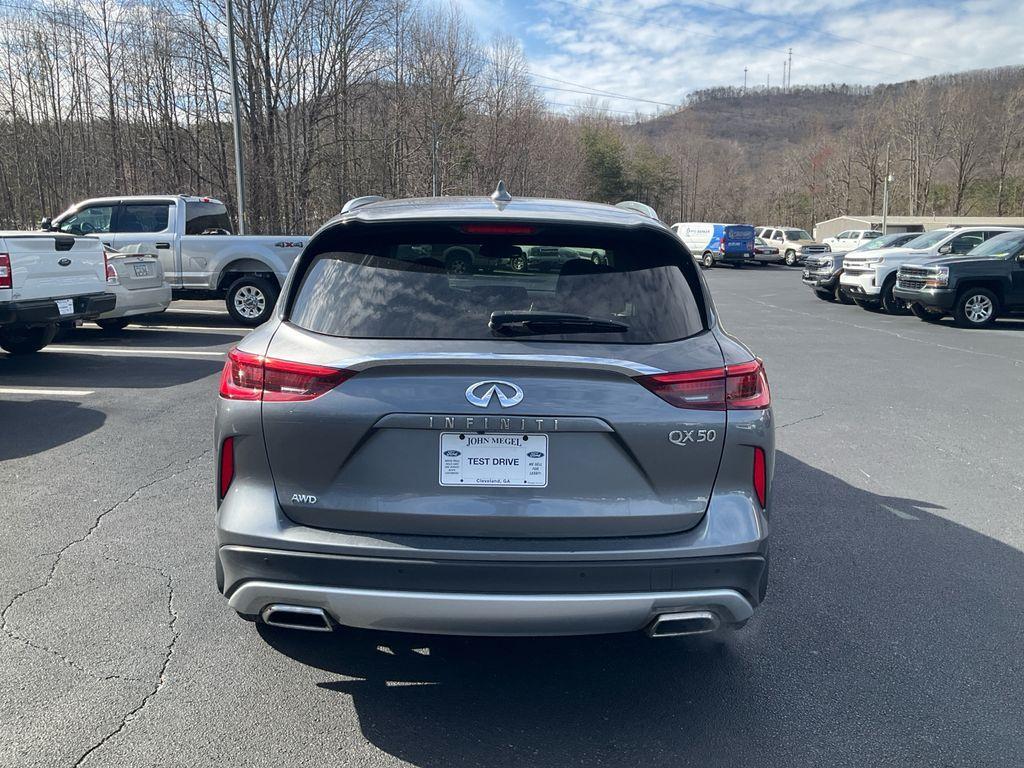 used 2021 INFINITI QX50 car, priced at $19,998