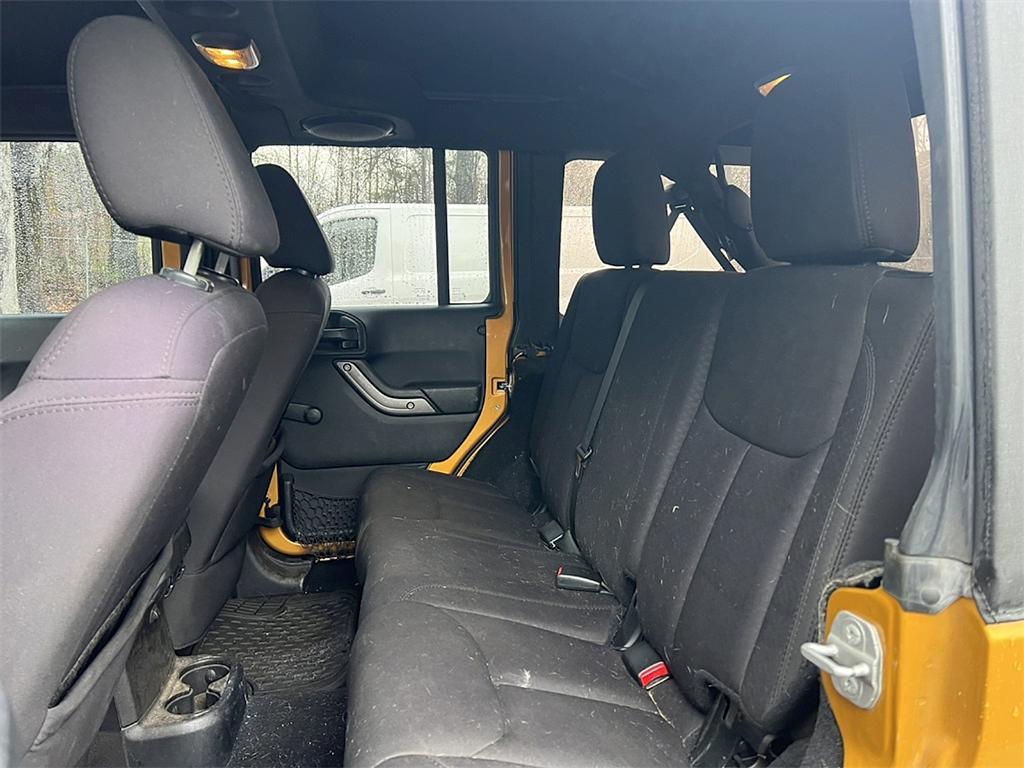 used 2014 Jeep Wrangler Unlimited car, priced at $11,998