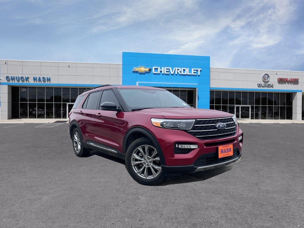 used 2024 Ford Explorer car, priced at $29,747