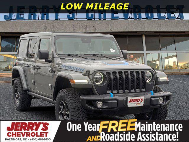 used 2021 Jeep Wrangler Unlimited 4xe car, priced at $29,622
