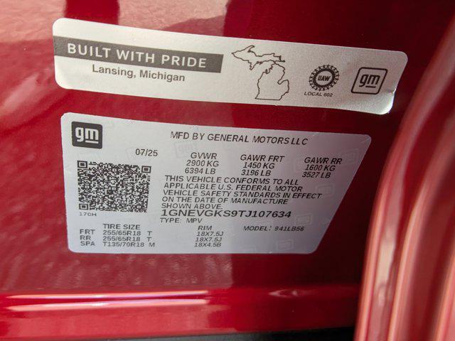 new 2026 Chevrolet Traverse car, priced at $40,202