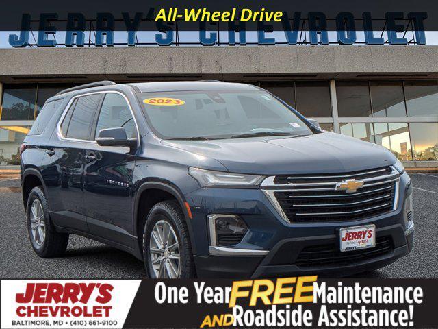 used 2023 Chevrolet Traverse car, priced at $30,997