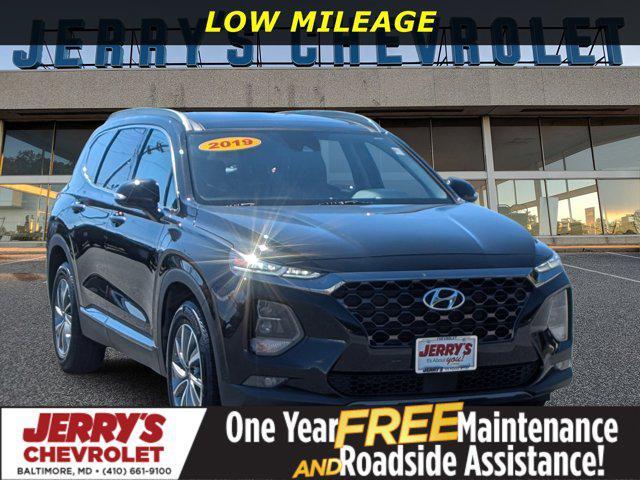 used 2019 Hyundai Santa Fe car, priced at $18,498