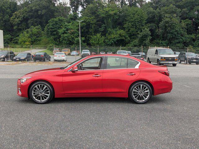 used 2021 INFINITI Q50 car, priced at $24,199