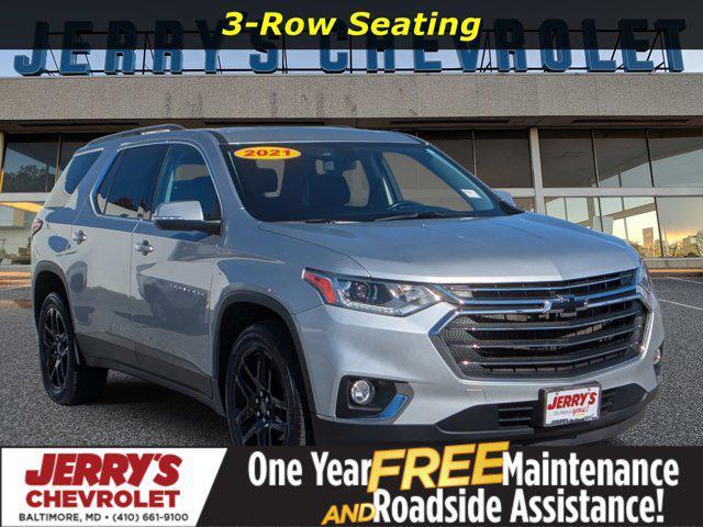 used 2021 Chevrolet Traverse car, priced at $21,556