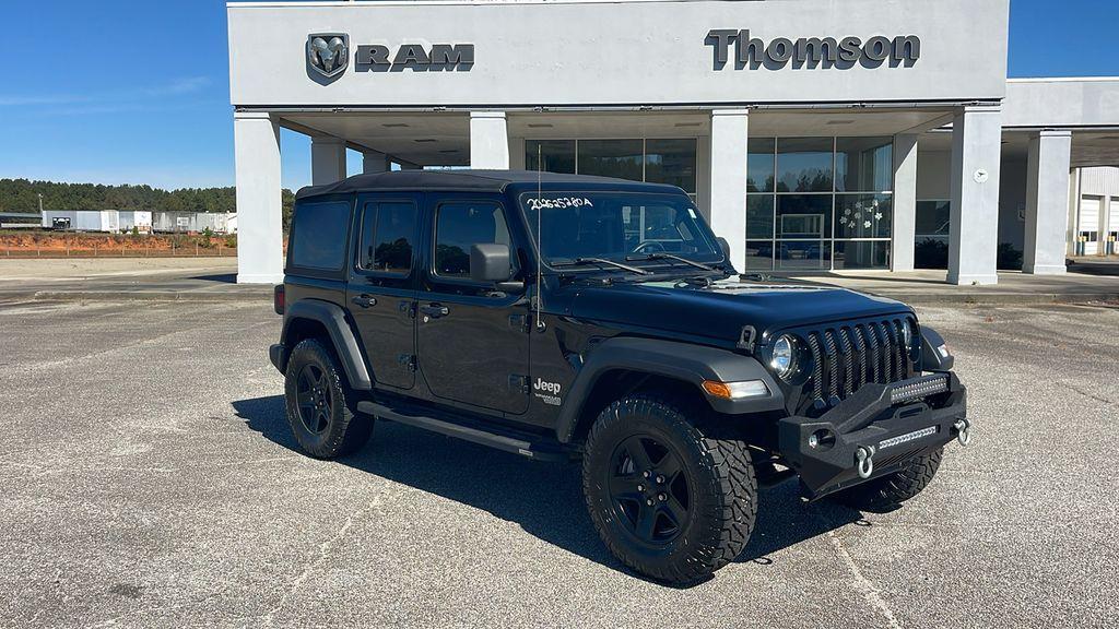 used 2020 Jeep Wrangler Unlimited car, priced at $20,260