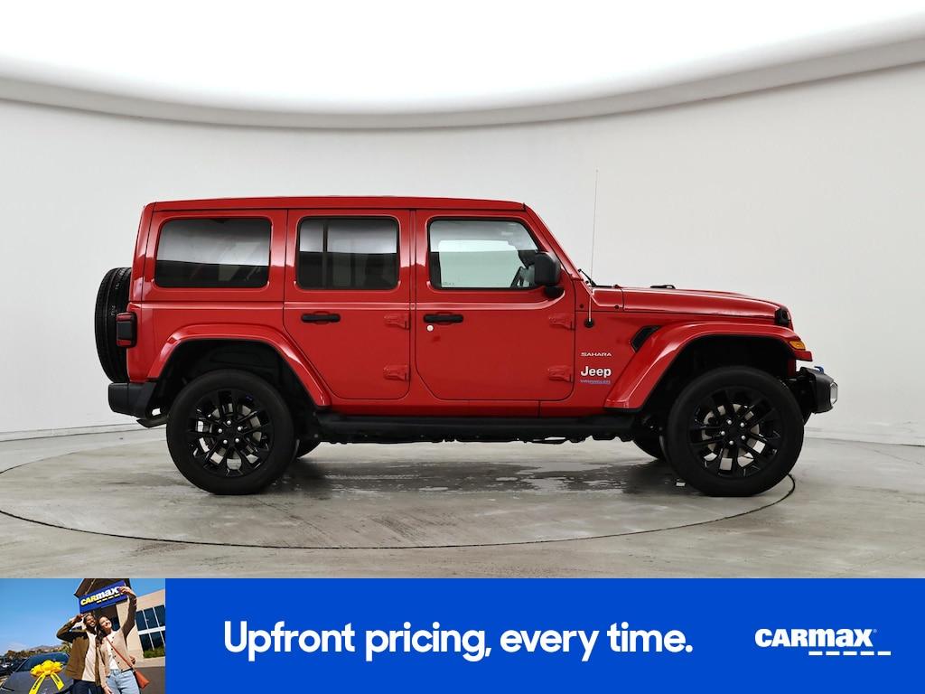 used 2022 Jeep Wrangler Unlimited 4xe car, priced at $32,998