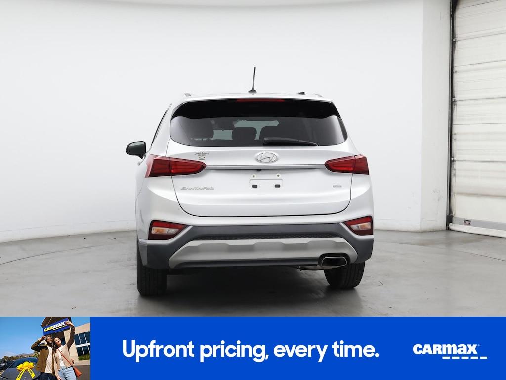 used 2019 Hyundai Santa Fe car, priced at $16,998