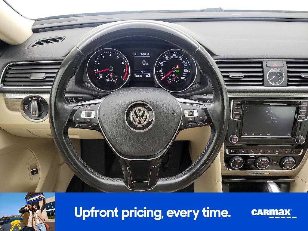 used 2017 Volkswagen Passat car, priced at $13,599