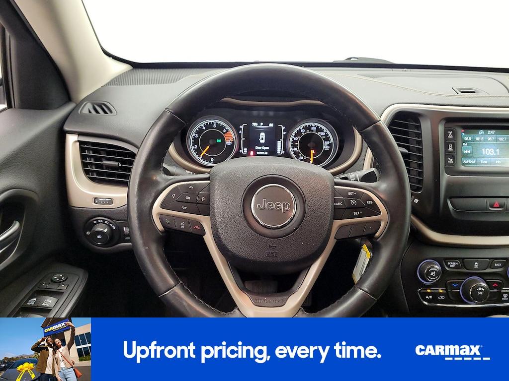 used 2017 Jeep Cherokee car, priced at $11,998