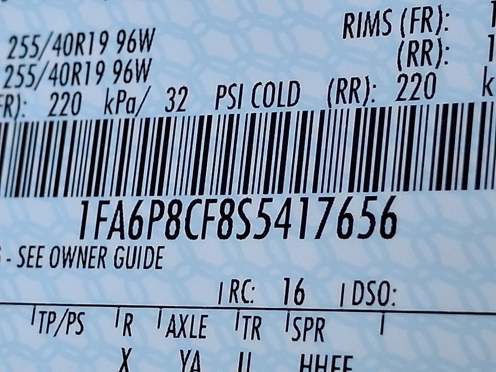 new 2025 Ford Mustang car, priced at $56,489