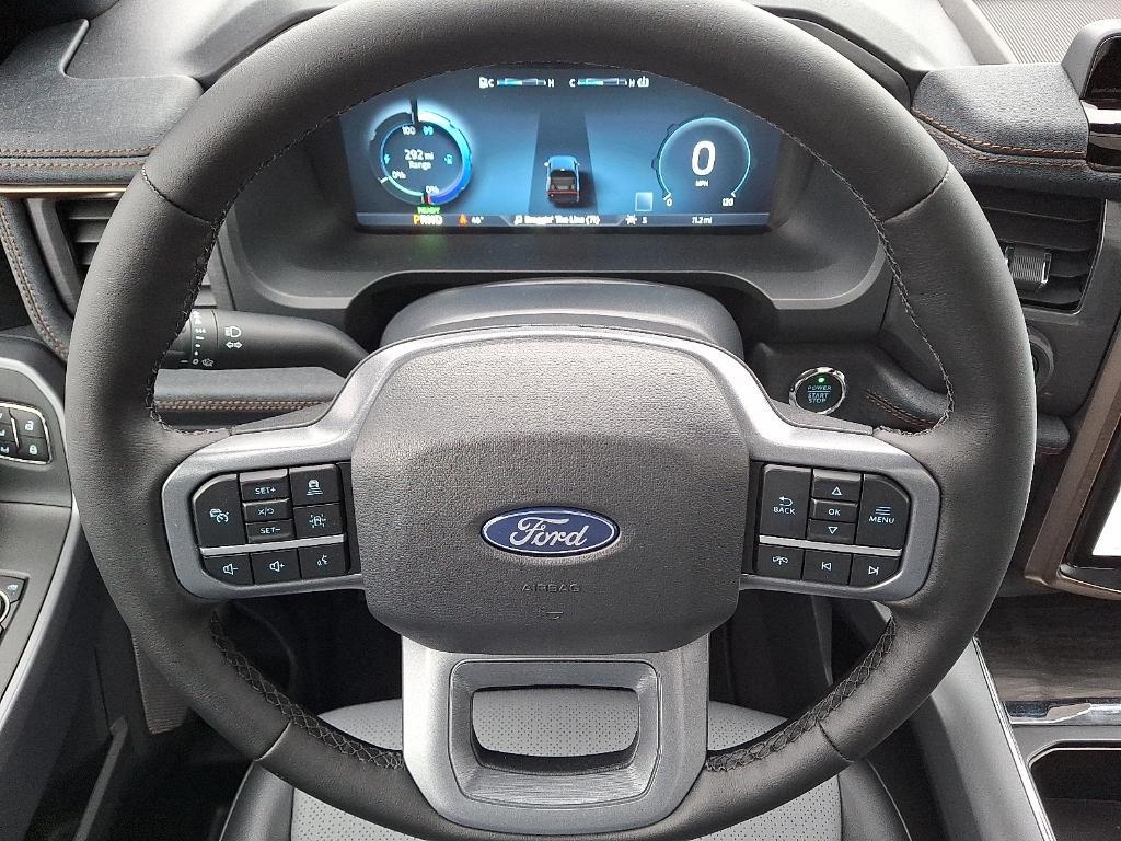 new 2025 Ford F-150 Lightning car, priced at $74,700