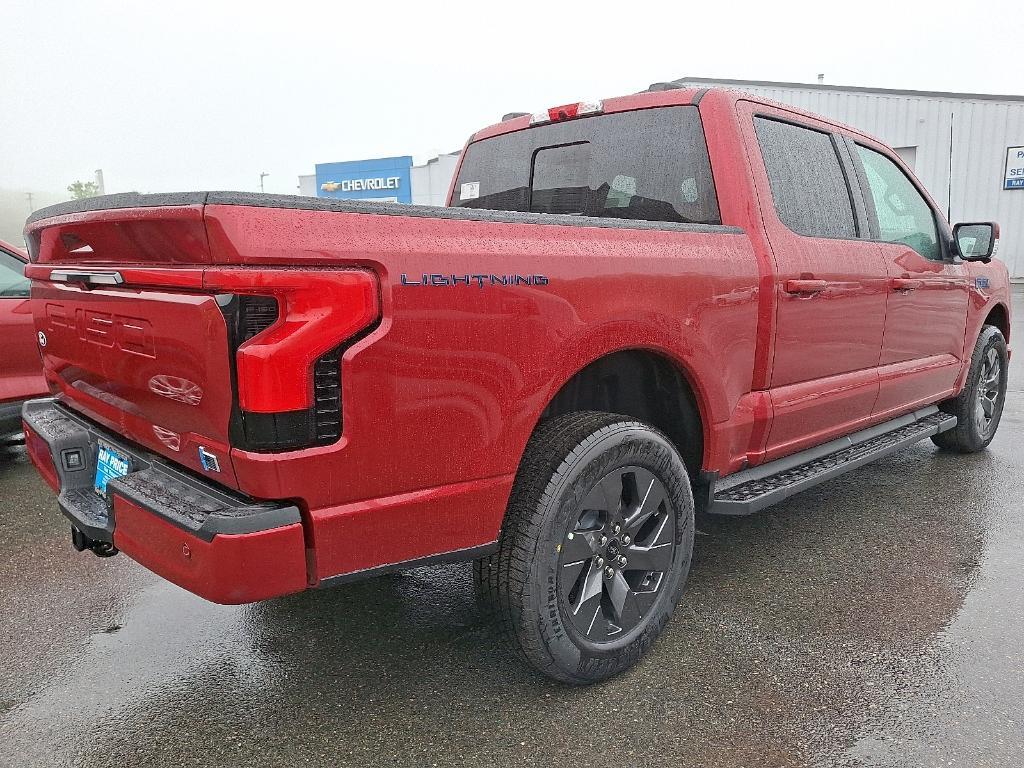 new 2025 Ford F-150 Lightning car, priced at $74,700