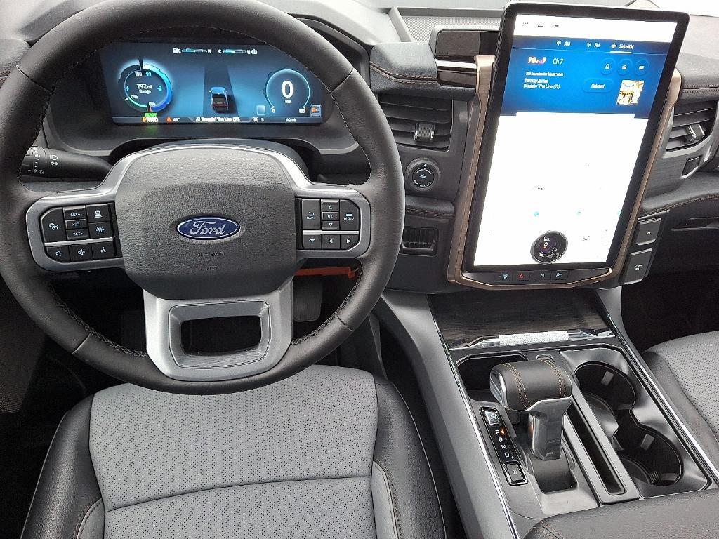 new 2025 Ford F-150 Lightning car, priced at $74,700