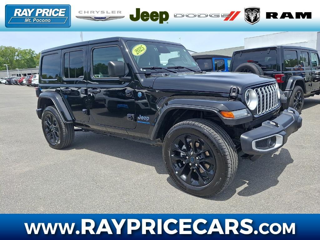 used 2025 Jeep Wrangler 4xe car, priced at $34,438