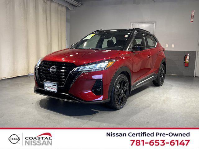 used 2023 Nissan Kicks car, priced at $18,892