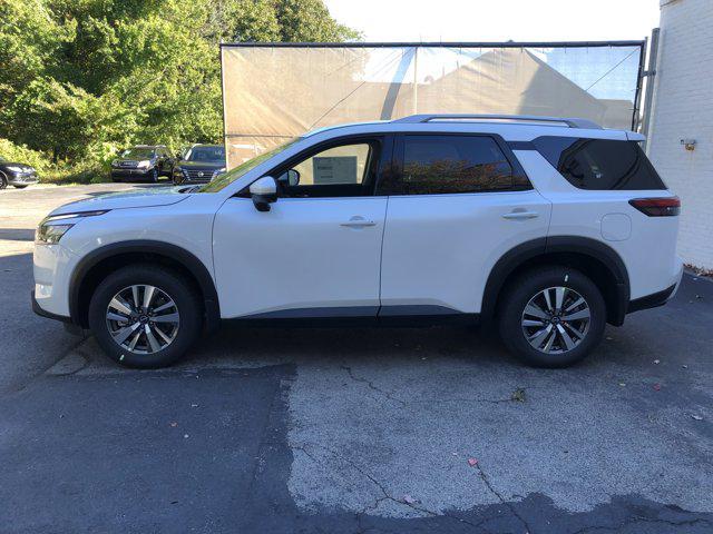new 2025 Nissan Pathfinder car, priced at $40,158