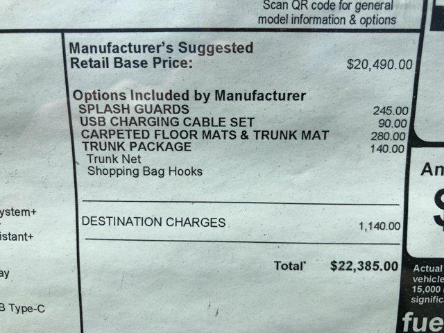 new 2025 Nissan Versa car, priced at $20,252