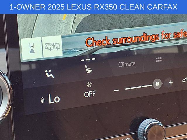 used 2025 Lexus RX 350 car, priced at $49,900